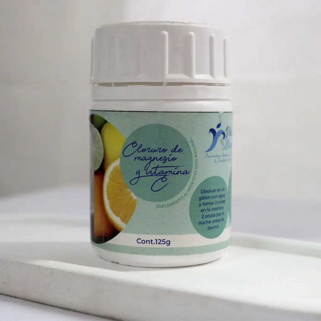 Cloruro de Magnesio con Vita C 125mg