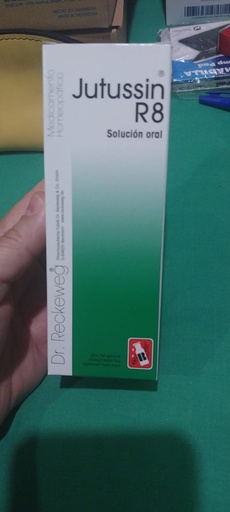R8 Jutussin. Solución oral Dr. Reckeweg 